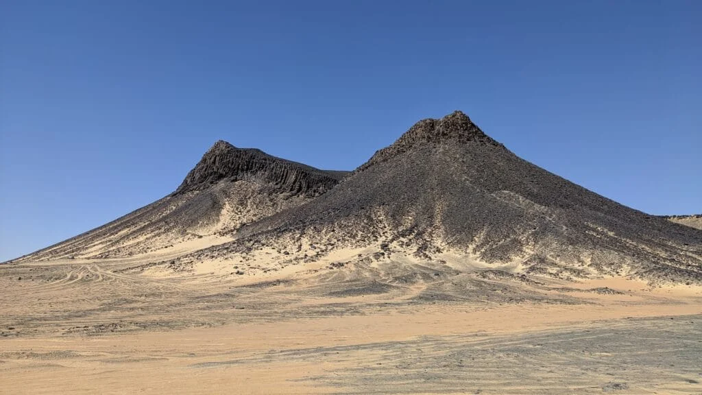 Black Desert near Bahariya Oasis