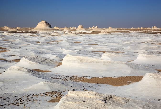 White Desert National Park in Egypt